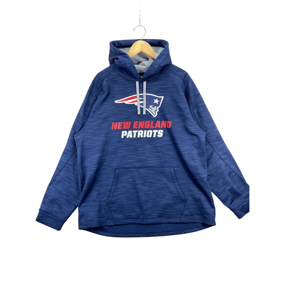 Majestic Other - New England Patriots Hoodie Men's XL Gray NFL Majestic Pullover Sweatshirt